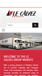 Mobile Screenshot of lecalvez.com